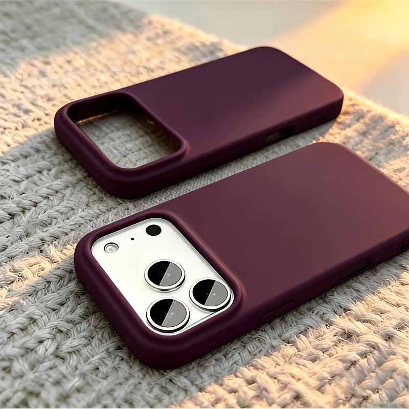 Liquid Silicone Magnetic Phone Case - 세련된 디자인의 정품 액체 실리콘 소재