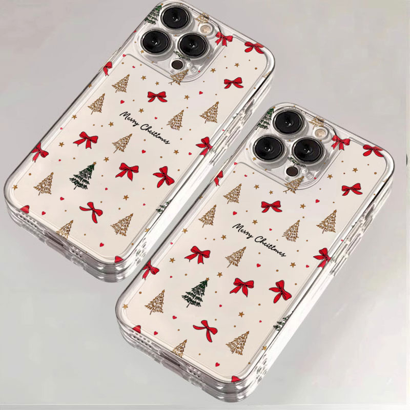 Clear Shockproof Bumper Case - 아이폰 11, 12, 13, 14, 15,