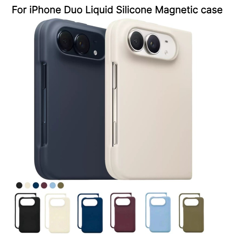 Liquid Silicone Magnetic Phone Case - 정품 1:1 액체 실리콘 재질의 부드러운
