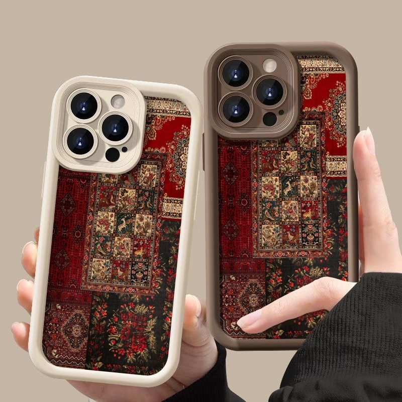 빈티지 패치워크 카펫 패턴 삼성 갤럭시 A30-A37  - Vintage Floral Pattern Soft Case 리뷰 및 가격