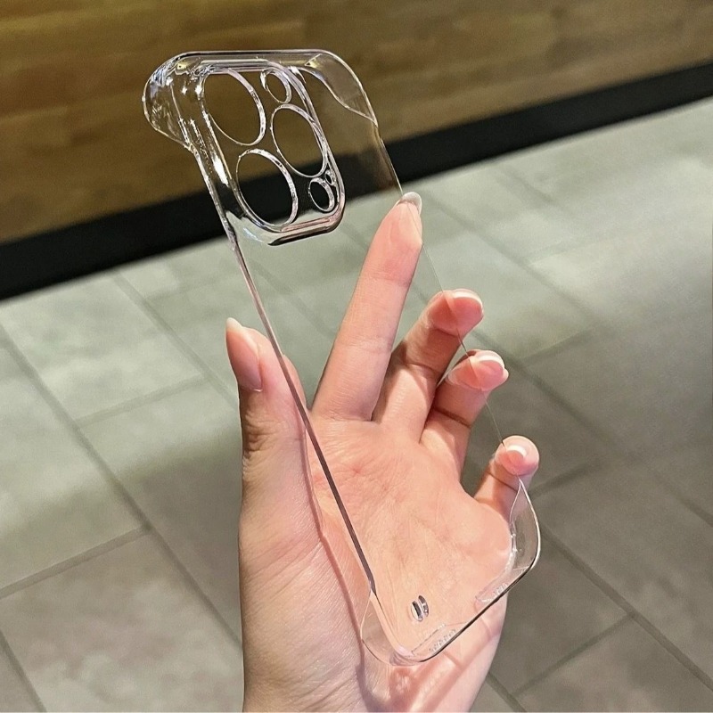 애플 아이폰 18, 17 프로 맥스용 투명 초박형 프레 - Ultra Thin Frameless Phone Cover 리뷰 및 가격