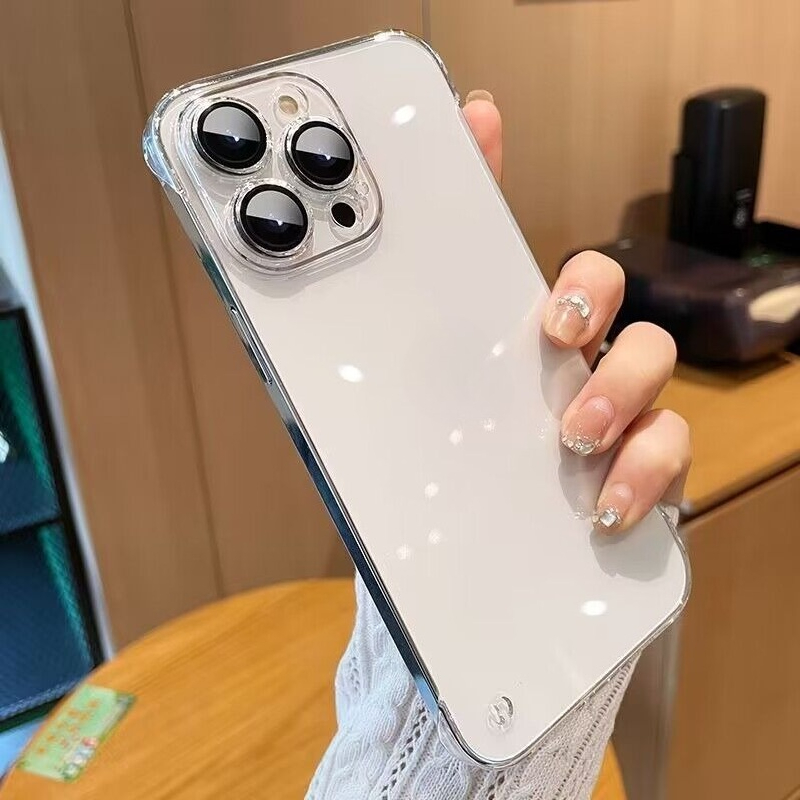 애플 아이폰 18, 17 프로 맥스용 투명 초박형 프레 - Ultra Thin Frameless Phone Cover 리뷰 및 가격