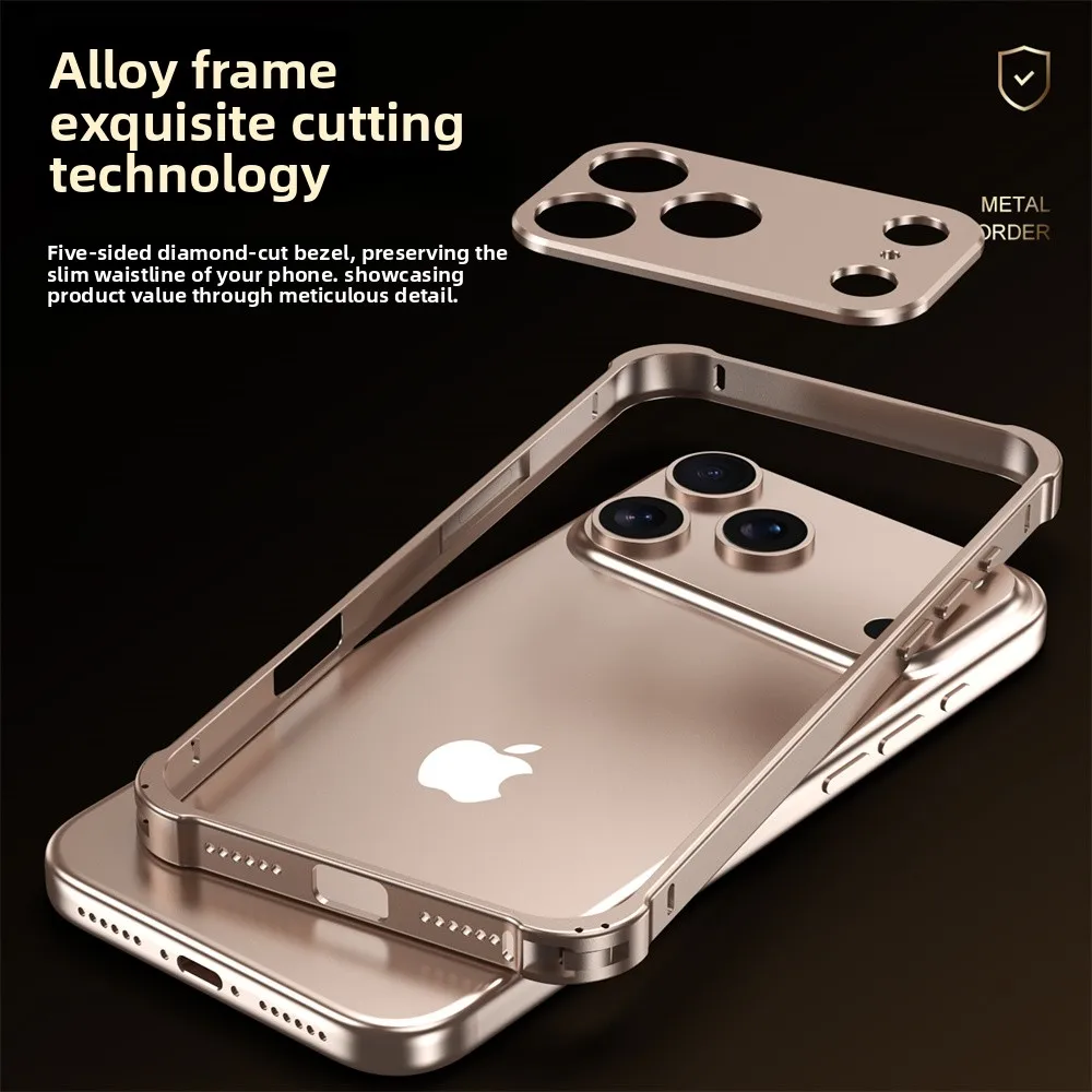 애플 아이폰 17 프로 맥스 카메라 보호 충격 방지 커 - Metal Bumper Aluminum Frame Case 리뷰 및 가격