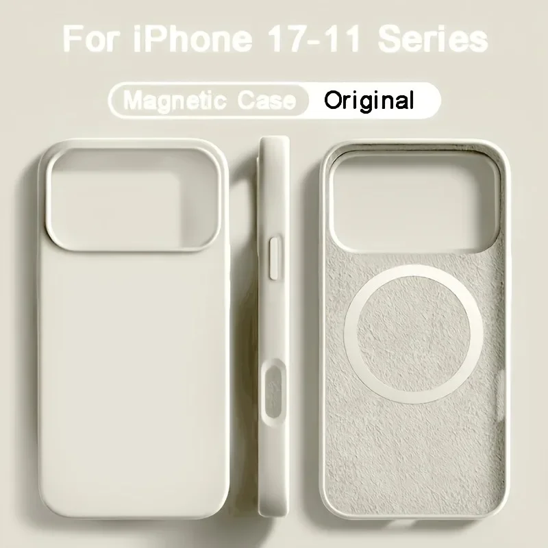 세련된 디자인의 자석 부착식 액체 실리콘 아이폰 케이스 - Liquid Silicone Magnetic Phone Case 리뷰 및 가격