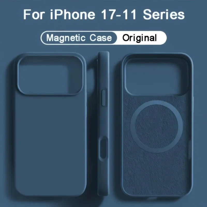 세련된 디자인의 자석 부착식 액체 실리콘 아이폰 케이스 - Liquid Silicone Magnetic Phone Case 리뷰 및 가격