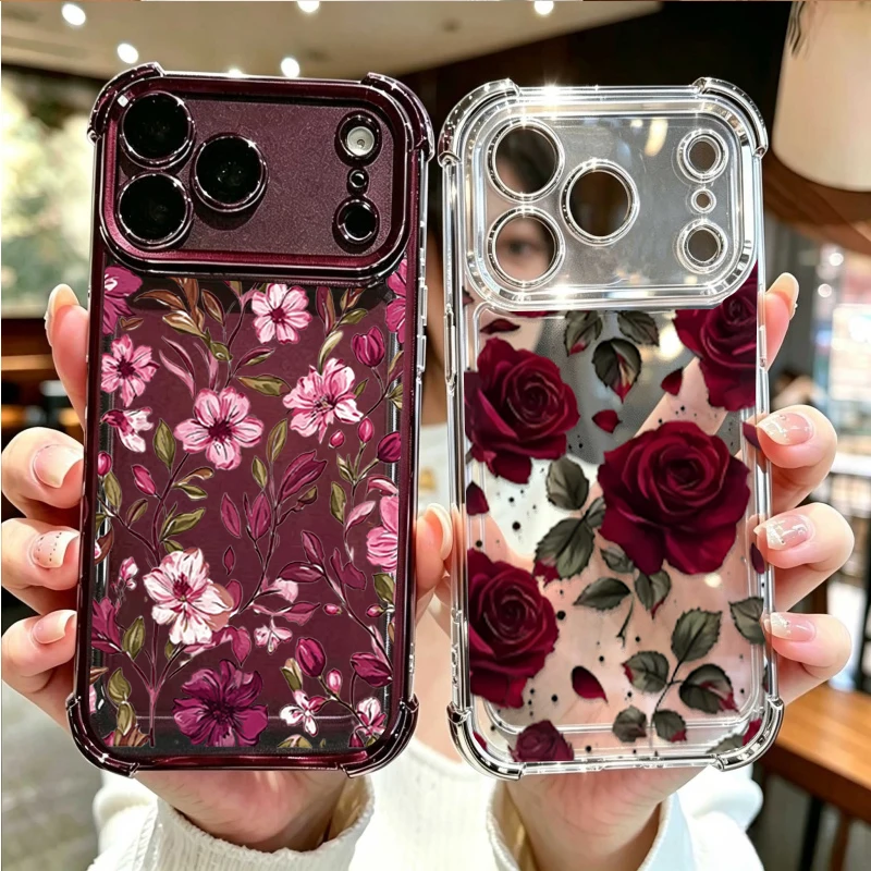 삼성 갤럭시 S26 엣지, S24, S25 울트라, F - Vintage Floral Pattern Soft Case 리뷰 및 가격