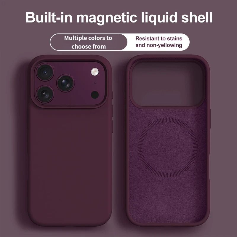 오리지널 리퀴드 실리콘 마그네틱 폰 케이스 아이폰 18 - Liquid Silicone Magnetic Phone Case 리뷰 및 가격