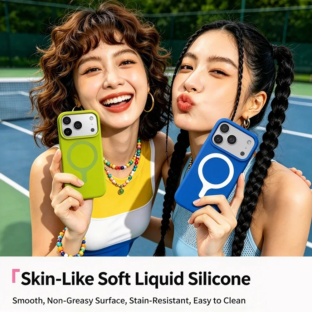 HANNUO 자석 부착식 액체 실리콘 아이폰 18, 1 - Liquid Silicone Magnetic Phone Case 리뷰 및 가격