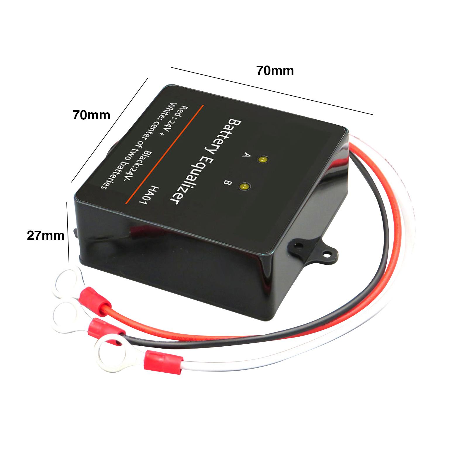 2개의 12V 납축전지로 구성된 배터리 뱅크용 24V  - Power Banks 리뷰 및 가격